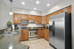 Kitchen with fixtures