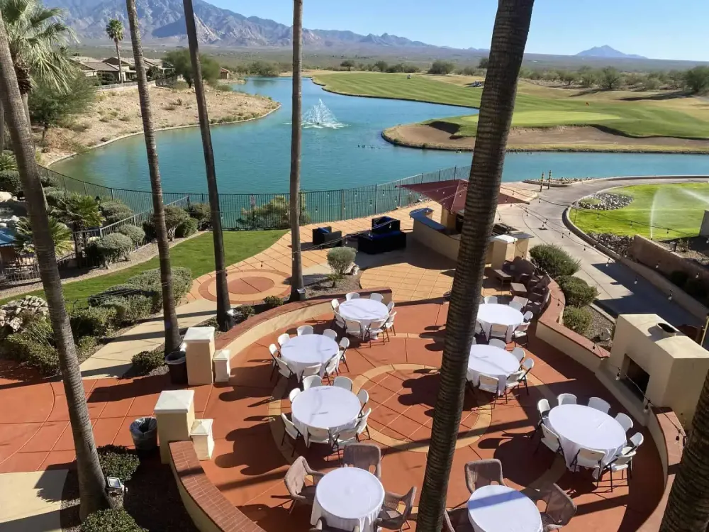Canoa Ranch Golf Resort outdoor patio showing how to plan a corporate retreat in Green Valley AZ